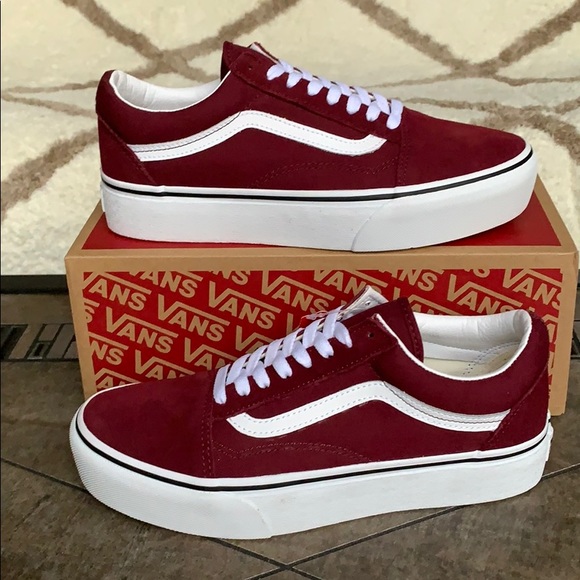 ••VANS OLD SKOOL PLATFORM Port Royale/True White W - Picture 3 of 16